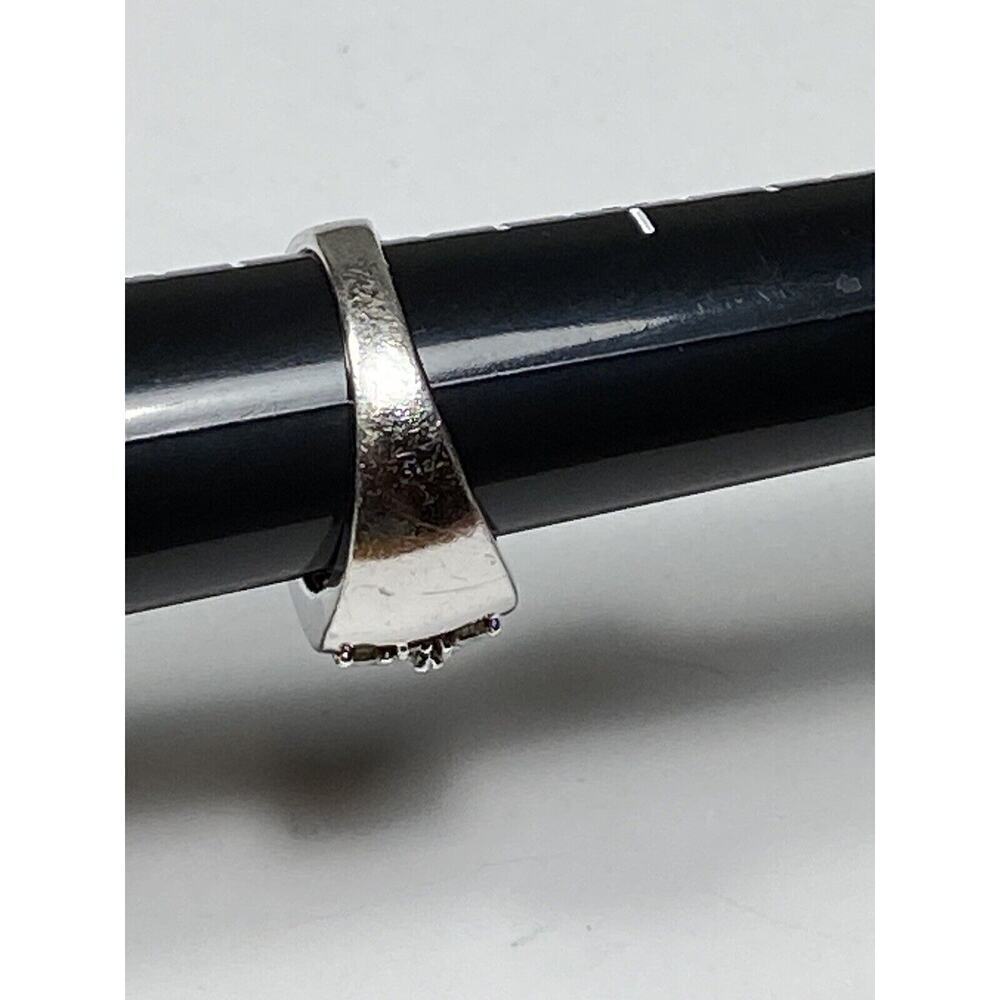 925 Thailand CZ Sterling Silver Ring Size 9 7.39g - Picture 6 of 12